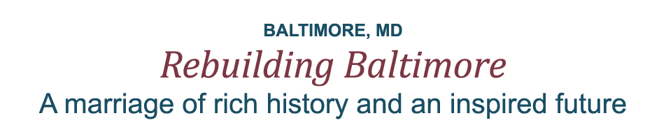 Rebuilding Baltimore